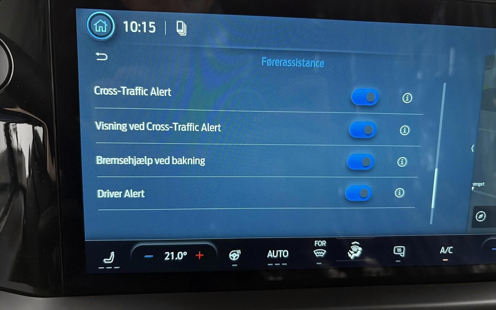 Hvid Ford E-Transit Custom fra 2026