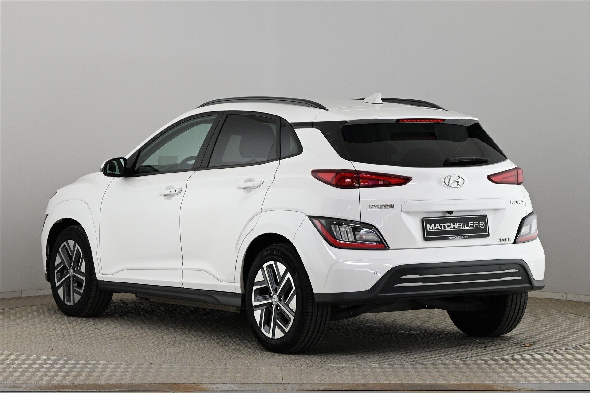 Hvid Hyundai Kona fra 2022