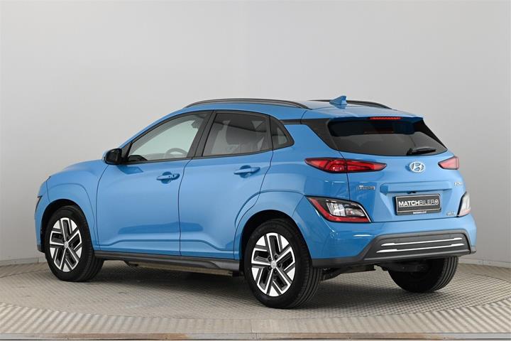 Blå Hyundai Kona fra 2022