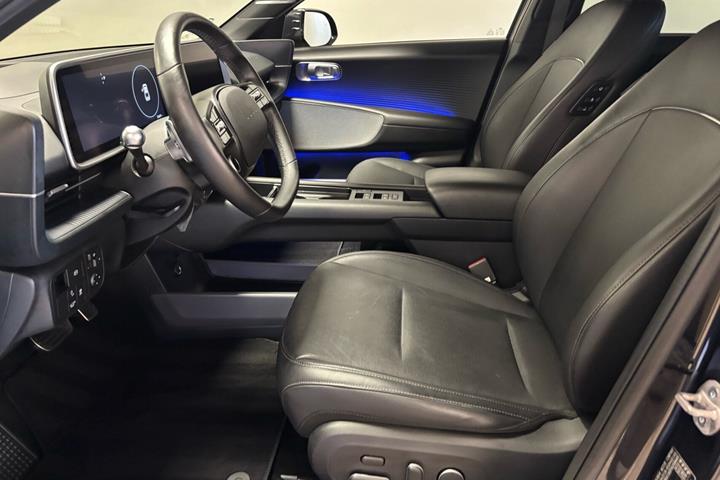 Blå Hyundai Ioniq 6 fra 2024