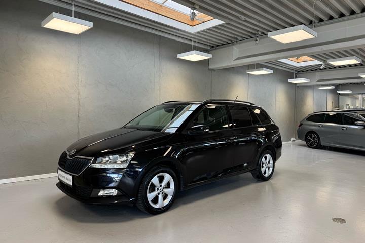 Sort Skoda Fabia fra 2021