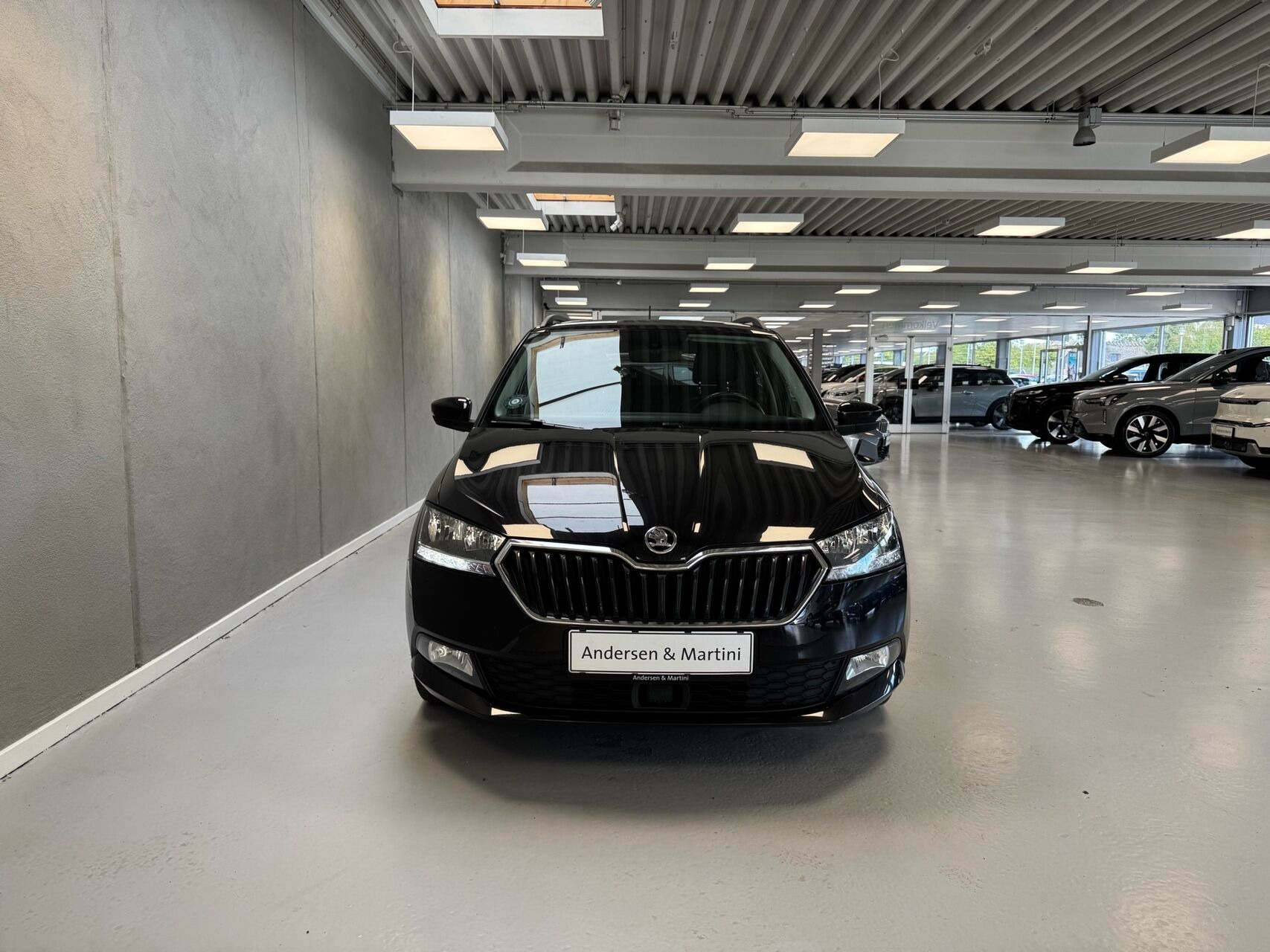 Sort Skoda Fabia fra 2021