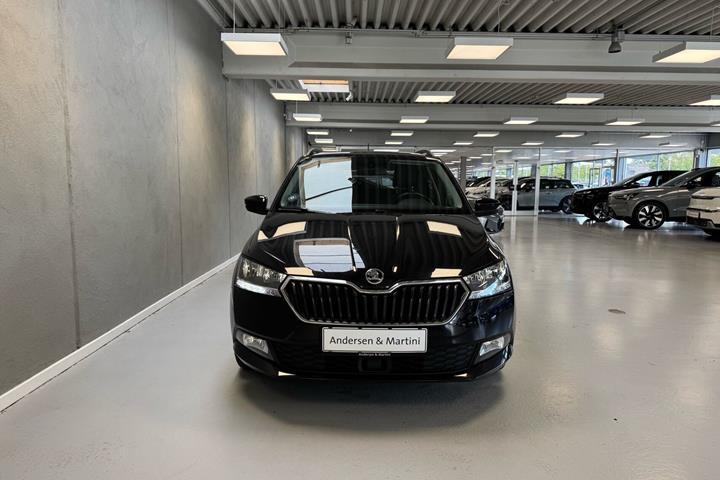 Sort Skoda Fabia fra 2021