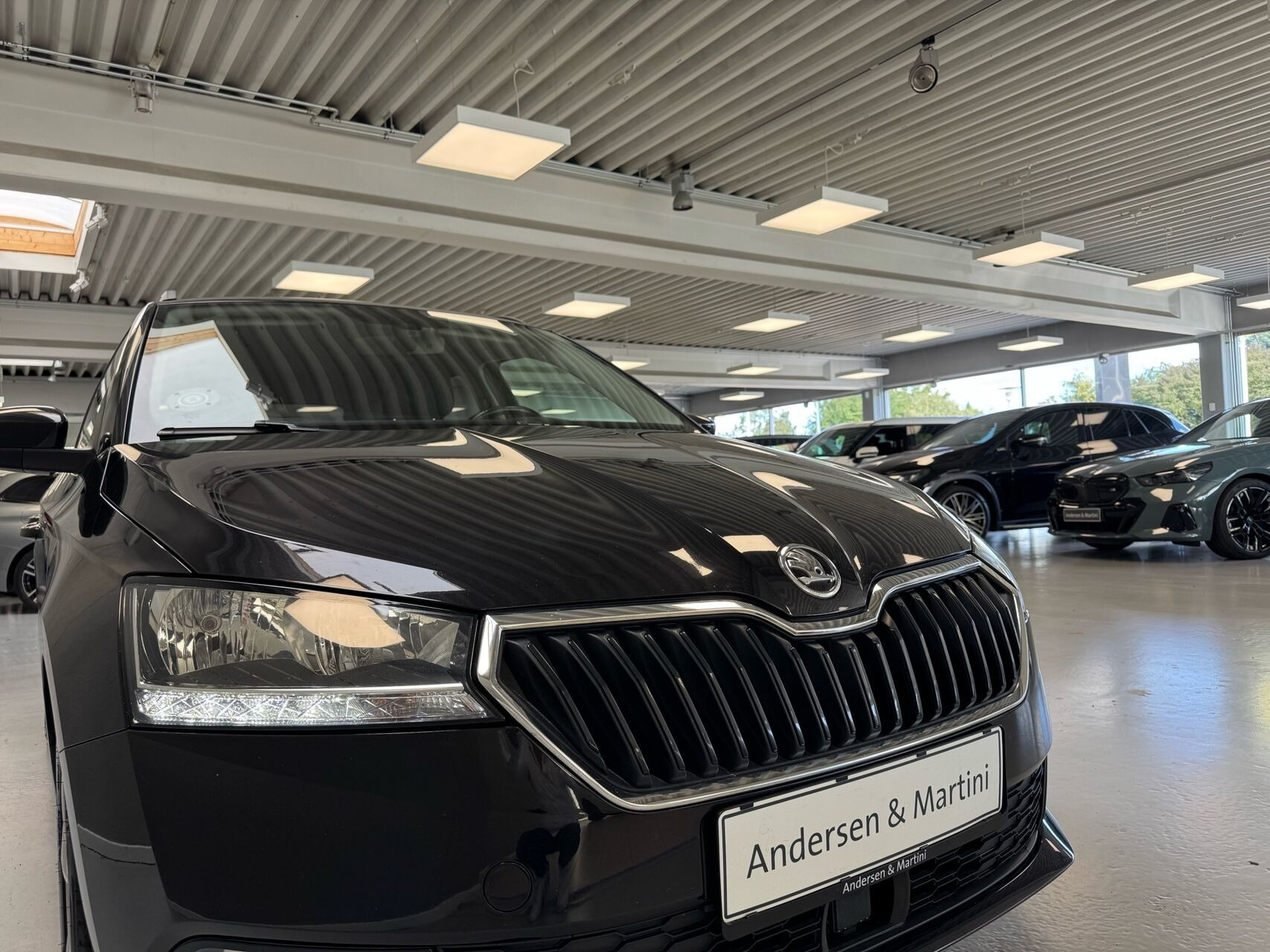 Sort Skoda Fabia fra 2021