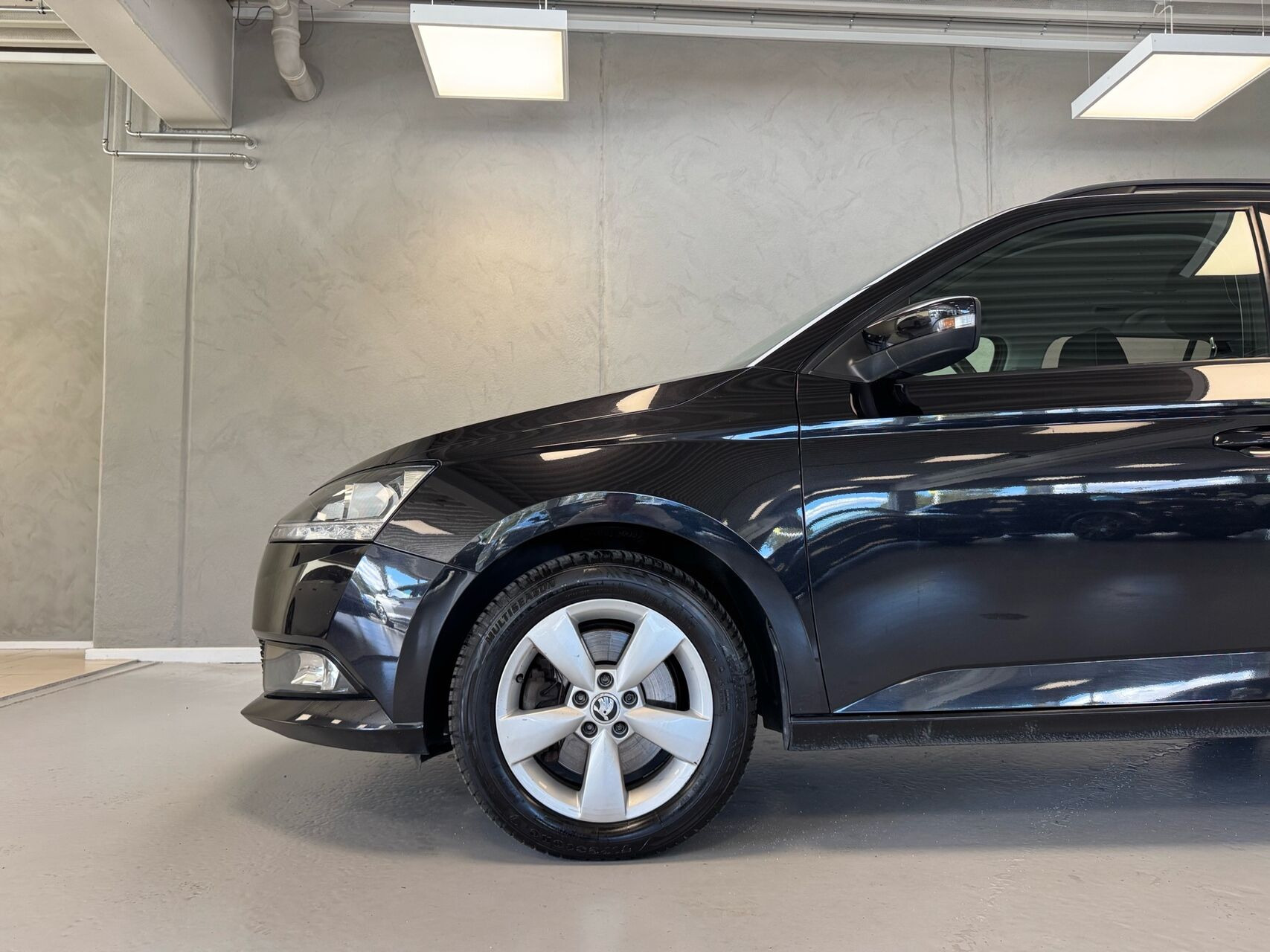 Sort Skoda Fabia fra 2021