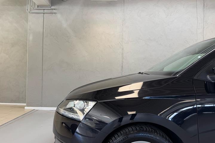 Sort Skoda Fabia fra 2021