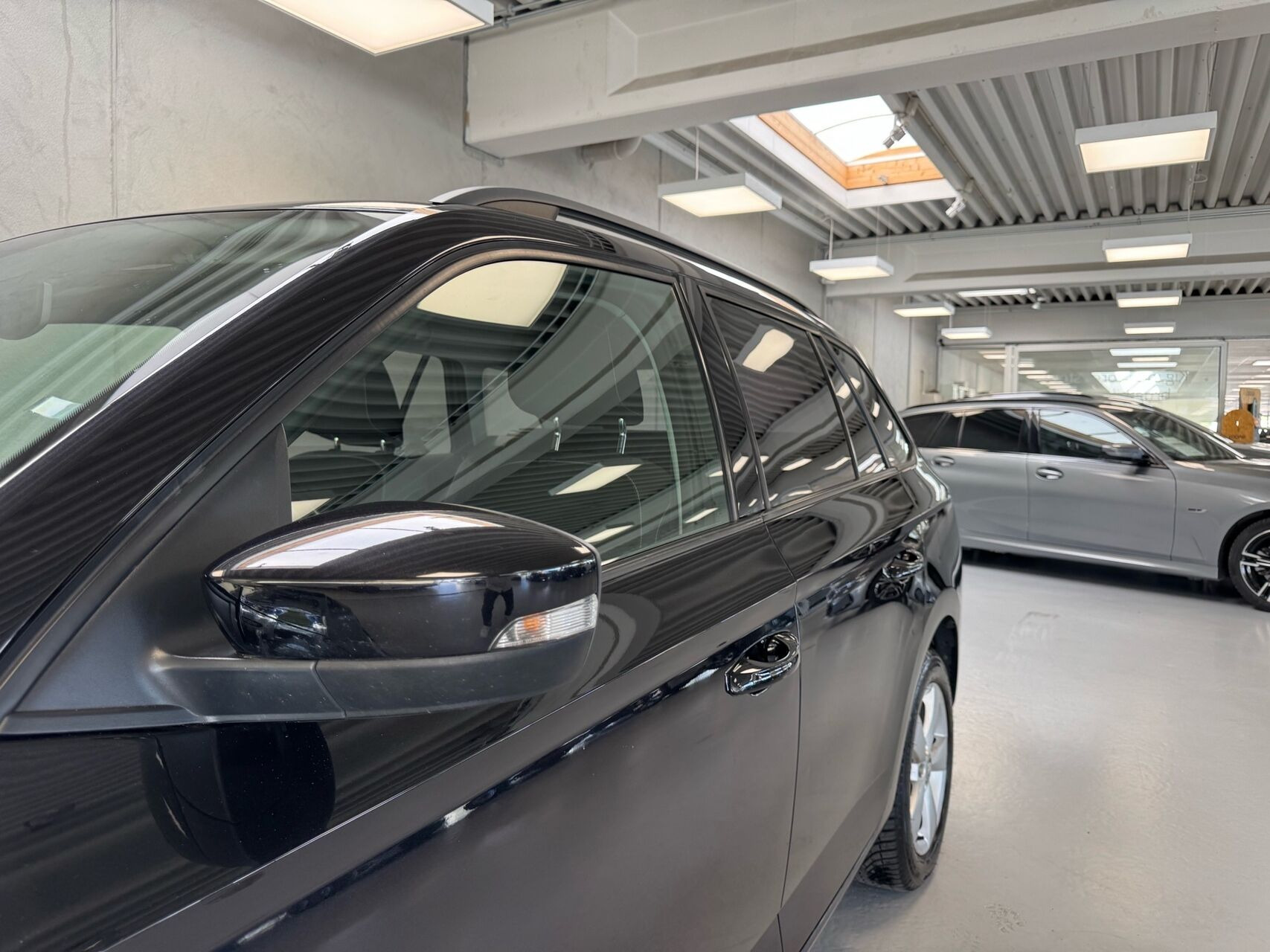 Sort Skoda Fabia fra 2021