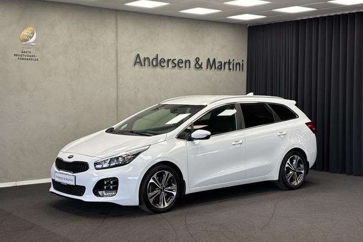 Hvid Kia Ceed fra 2018