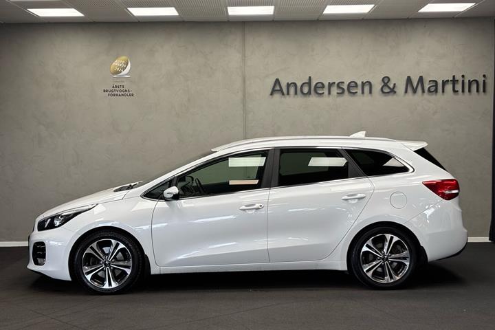 Hvid Kia Ceed fra 2018