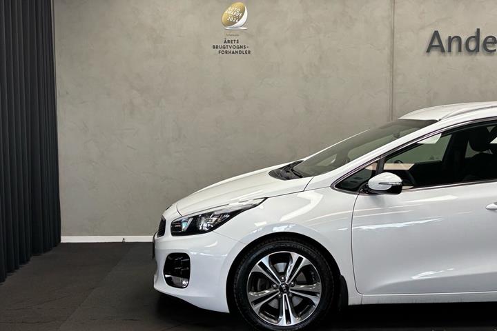 Hvid Kia Ceed fra 2018