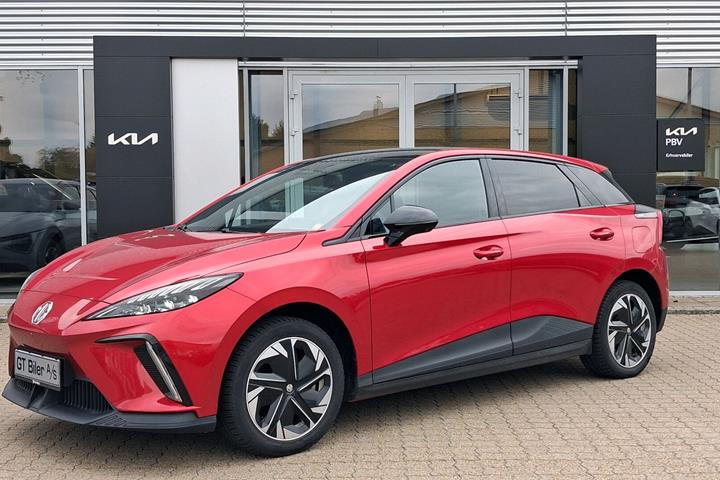 Rød MG MG4 Electric fra 2023