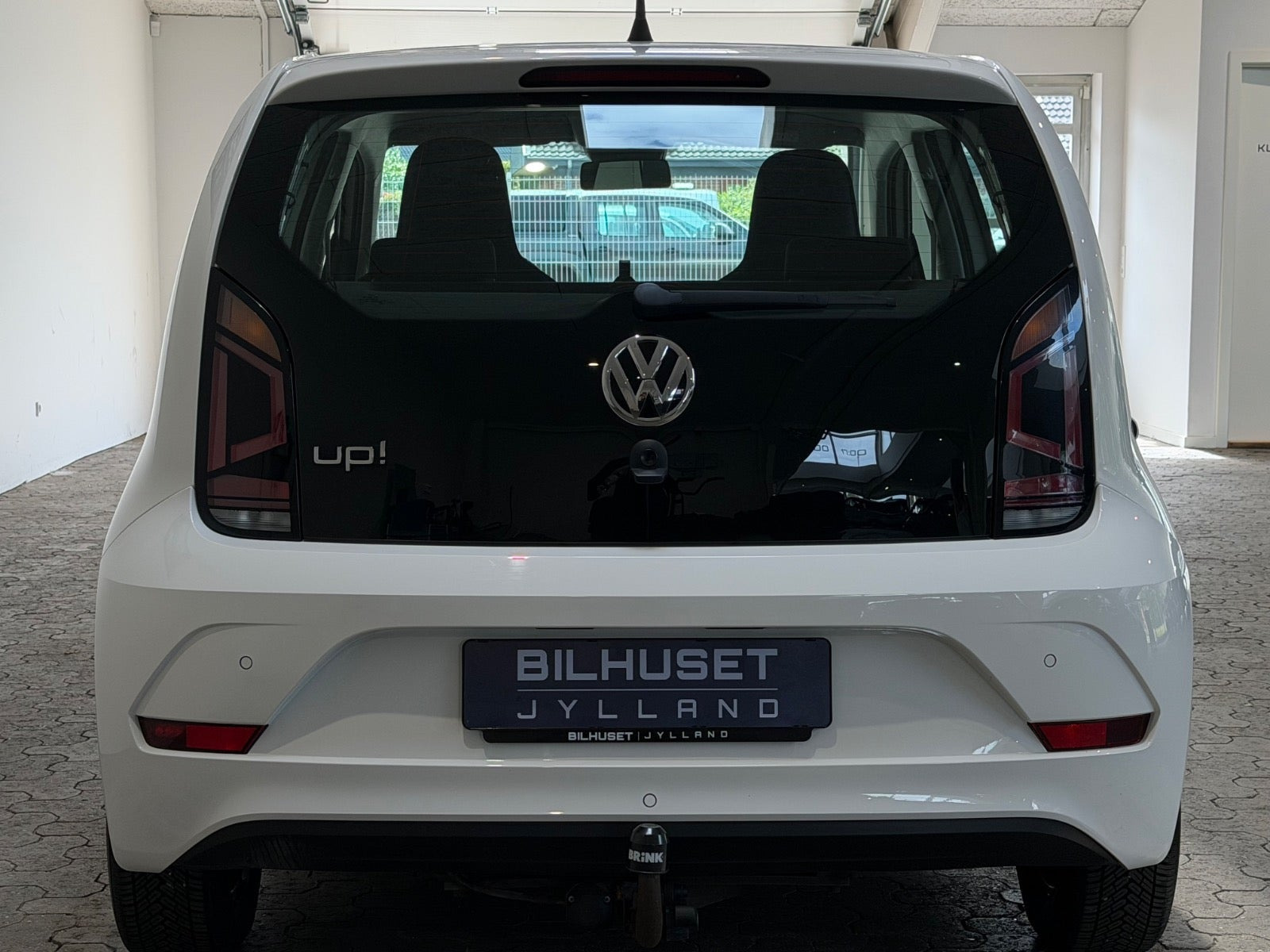 Hvid VW UP! fra 2019