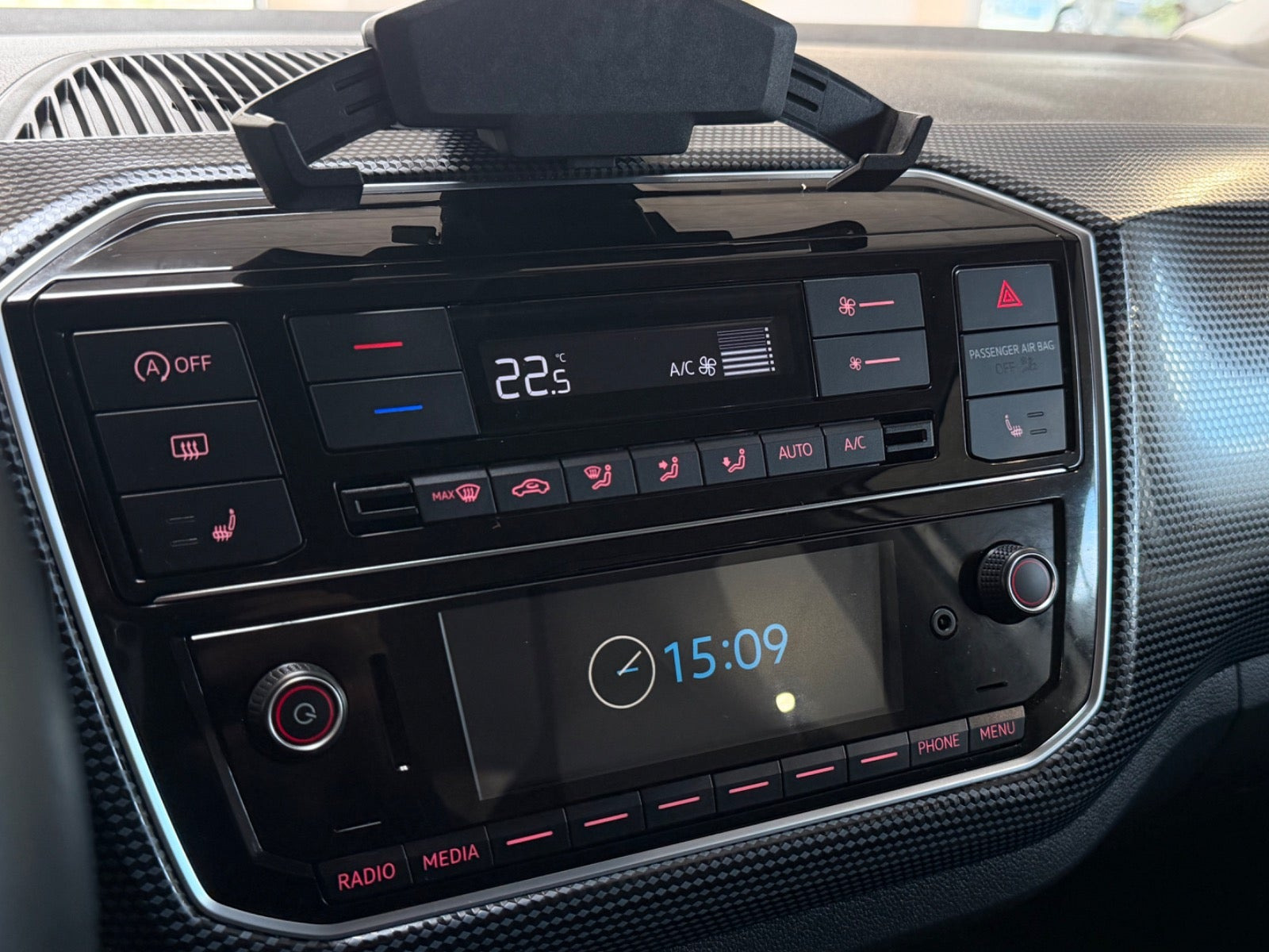 Hvid VW UP! fra 2019