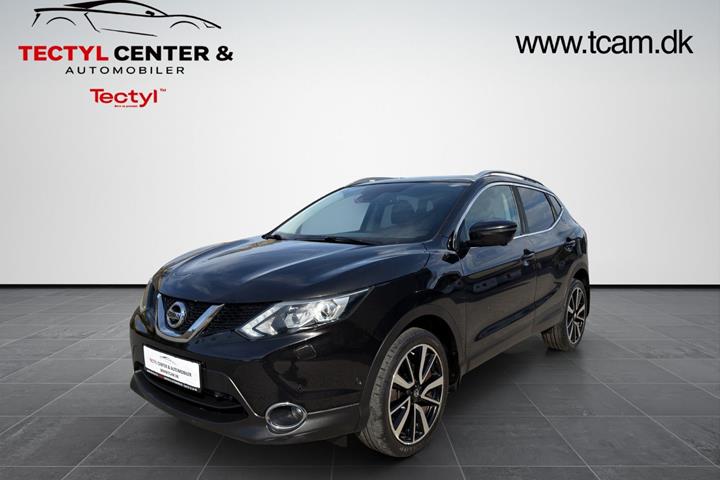 Sort Nissan Qashqai fra 2016