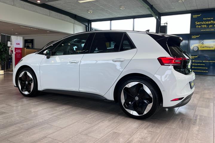 Hvid VW ID.3 fra 2025