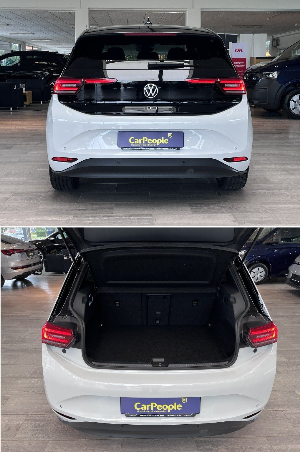 Hvid VW ID.3 fra 2025