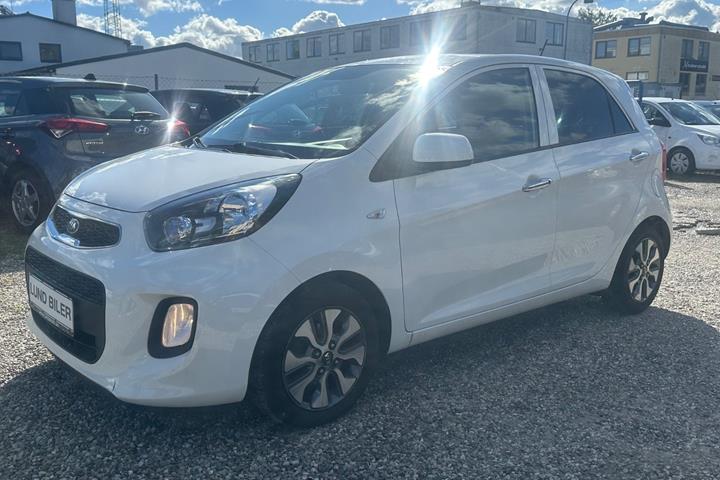 Hvid Kia Picanto fra 2016