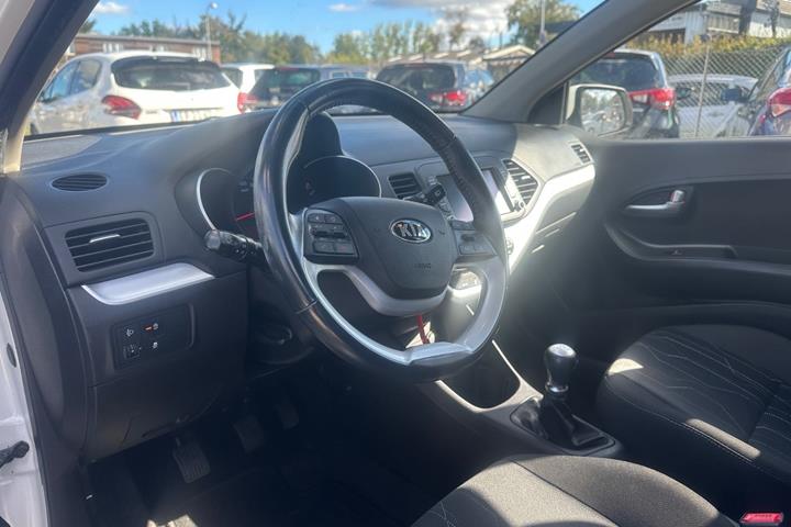 Hvid Kia Picanto fra 2016