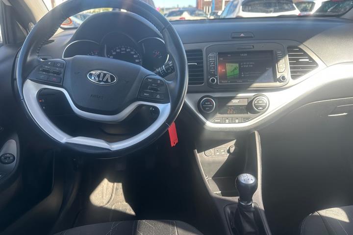 Hvid Kia Picanto fra 2016
