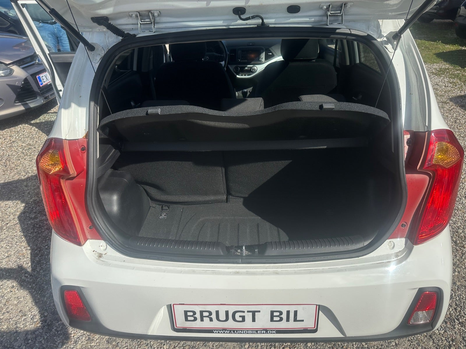 Hvid Kia Picanto fra 2016