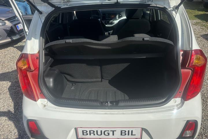 Hvid Kia Picanto fra 2016