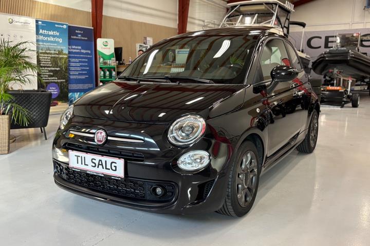 Sort Fiat 500 fra 2021