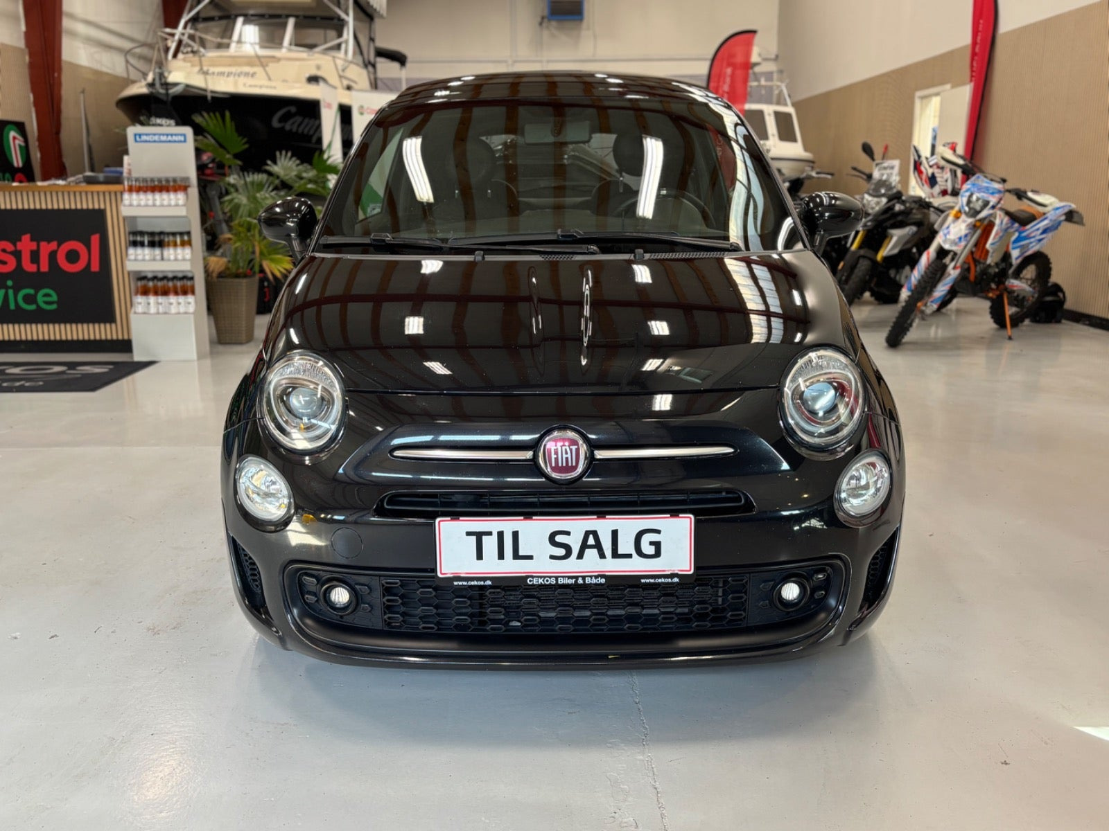 Sort Fiat 500 fra 2021