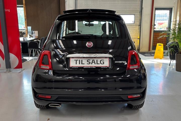 Sort Fiat 500 fra 2021