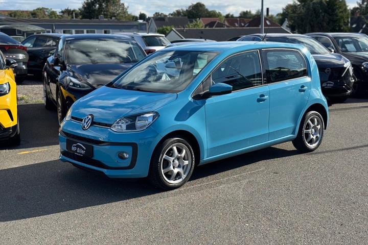 Blå VW UP! fra 2017