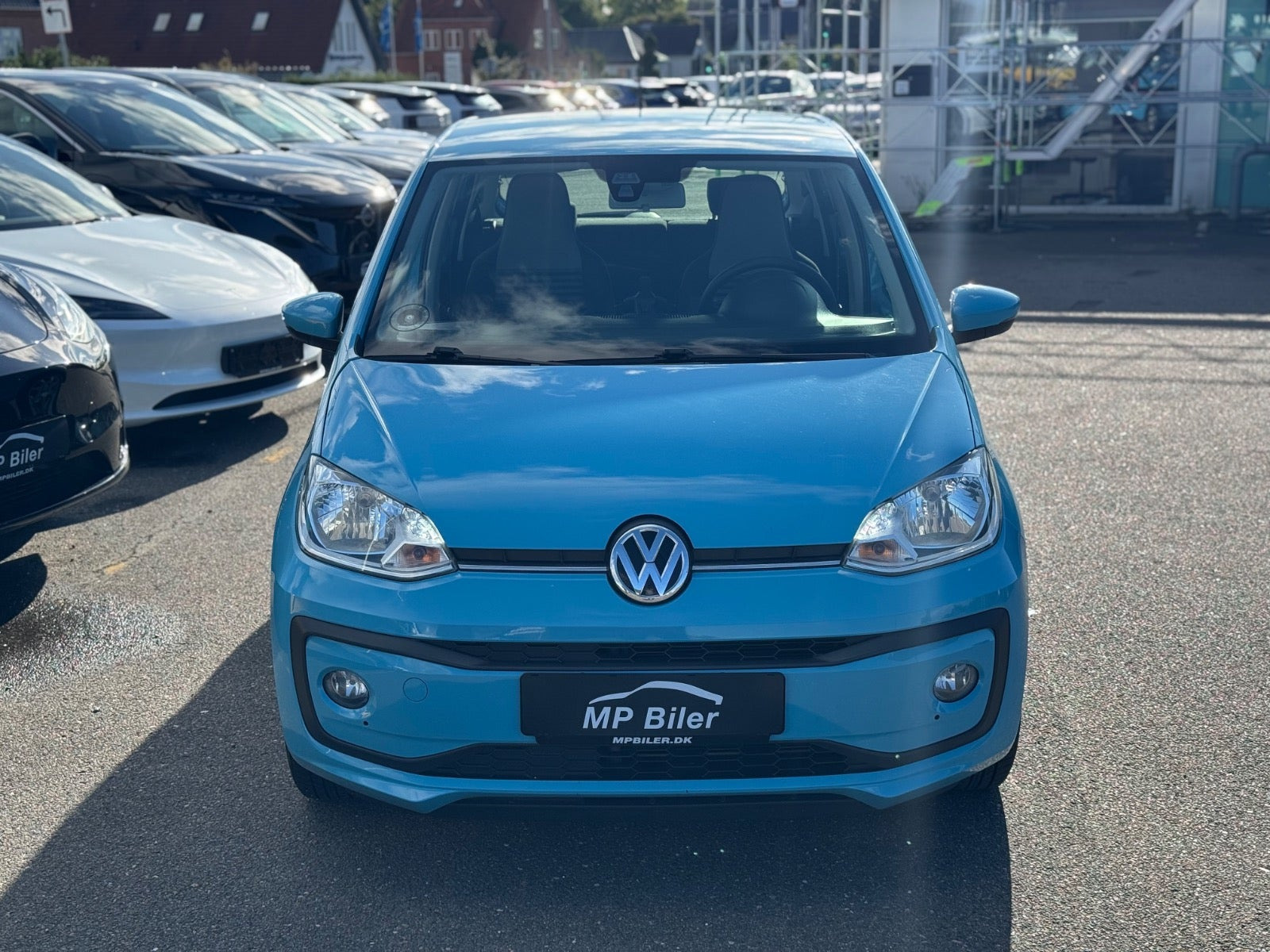 Blå VW UP! fra 2017