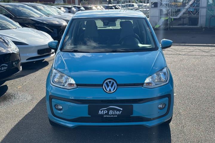 Blå VW UP! fra 2017
