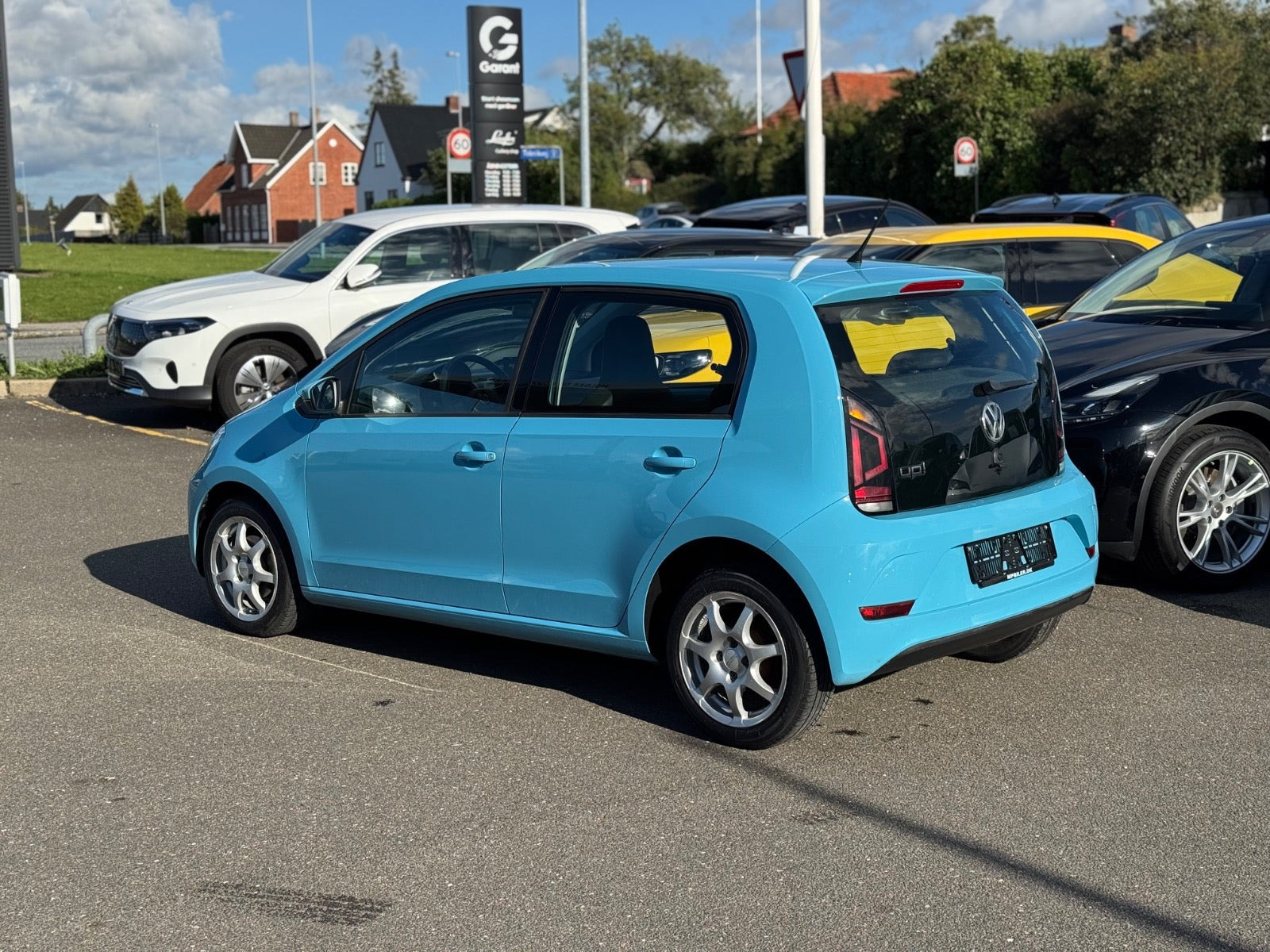 Blå VW UP! fra 2017
