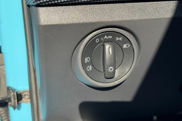 Blå VW UP! fra 2017