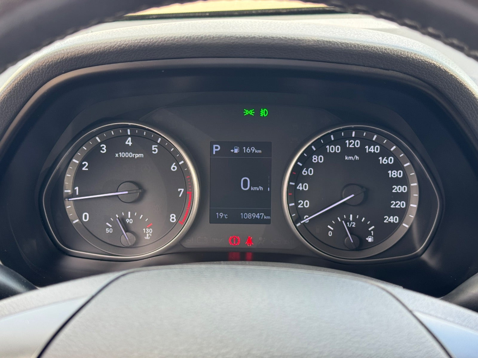Sort Hyundai i30 fra 2019