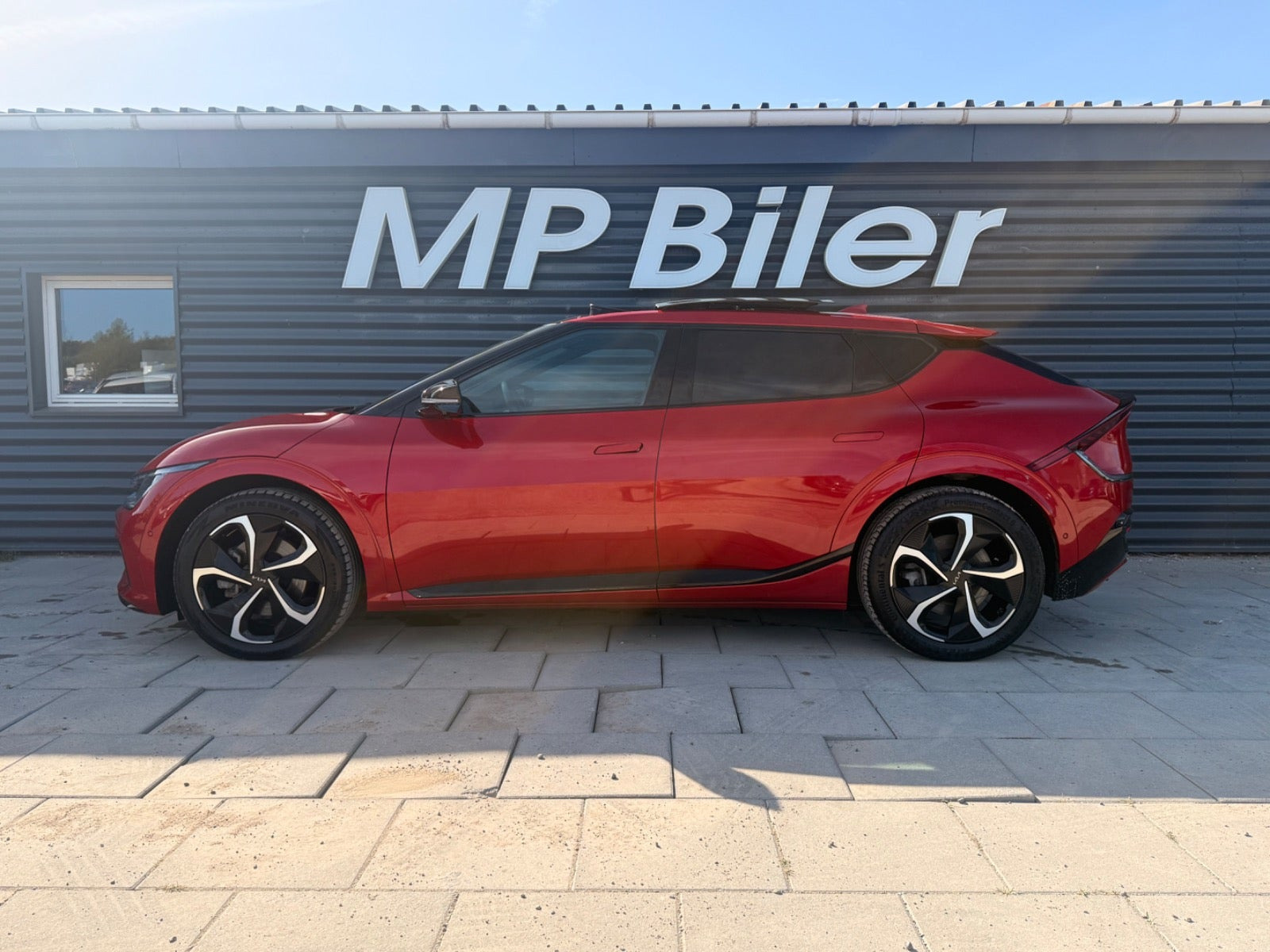 Rød Kia EV6 fra 2024