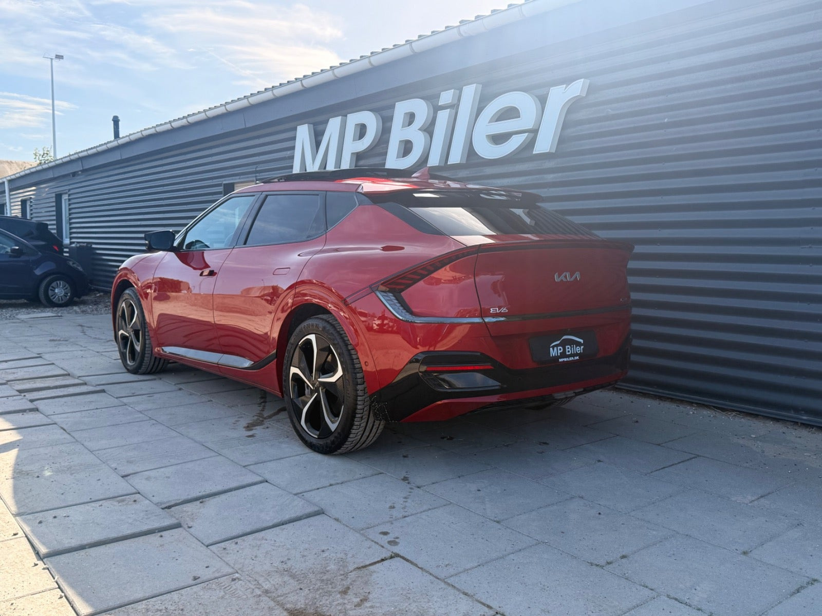 Rød Kia EV6 fra 2024
