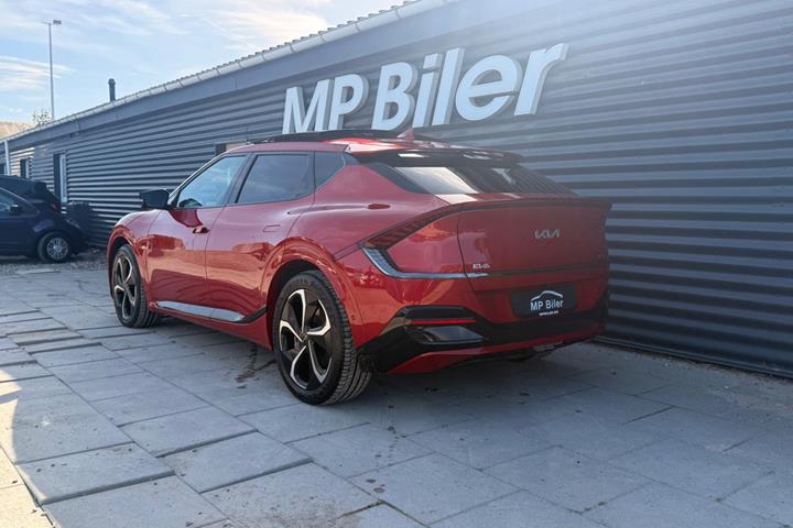 Rød Kia EV6 fra 2024