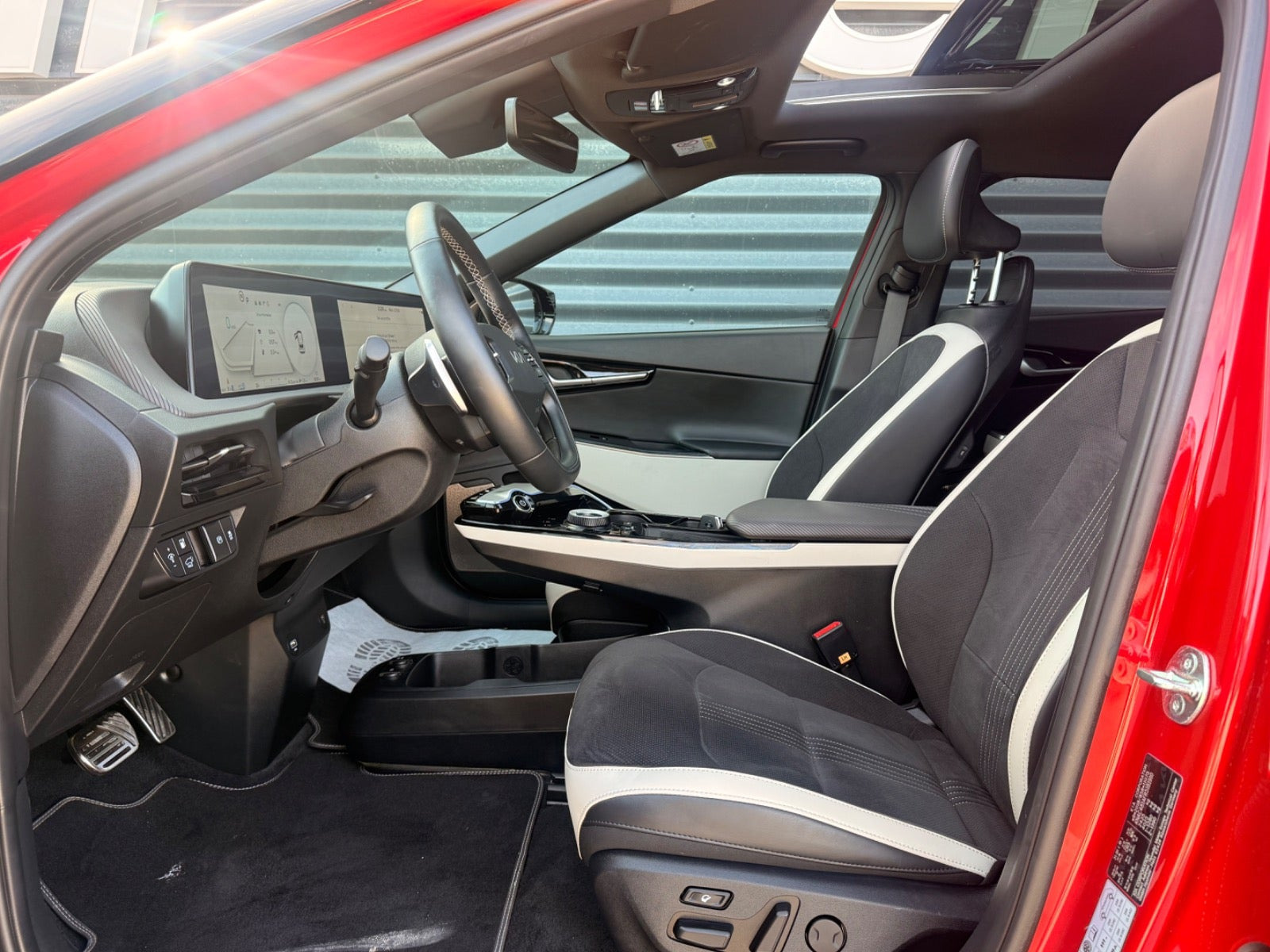 Rød Kia EV6 fra 2024