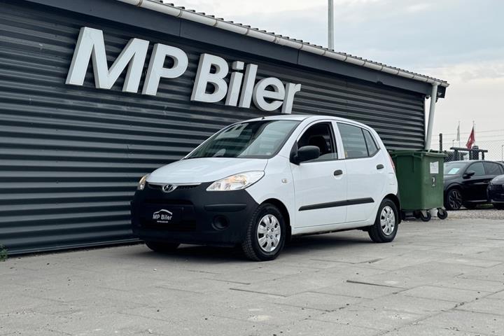 Hvid Hyundai i10 fra 2010