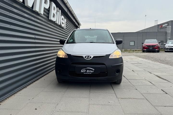 Hvid Hyundai i10 fra 2010