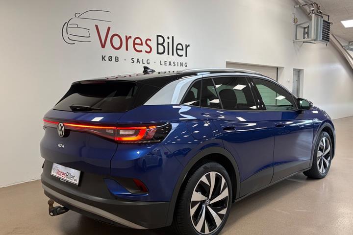 Blå VW ID.4 fra 2021