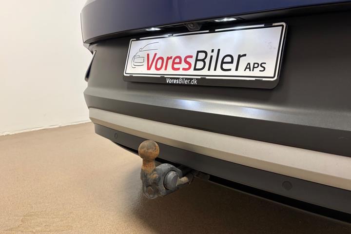 Blå VW ID.4 fra 2021