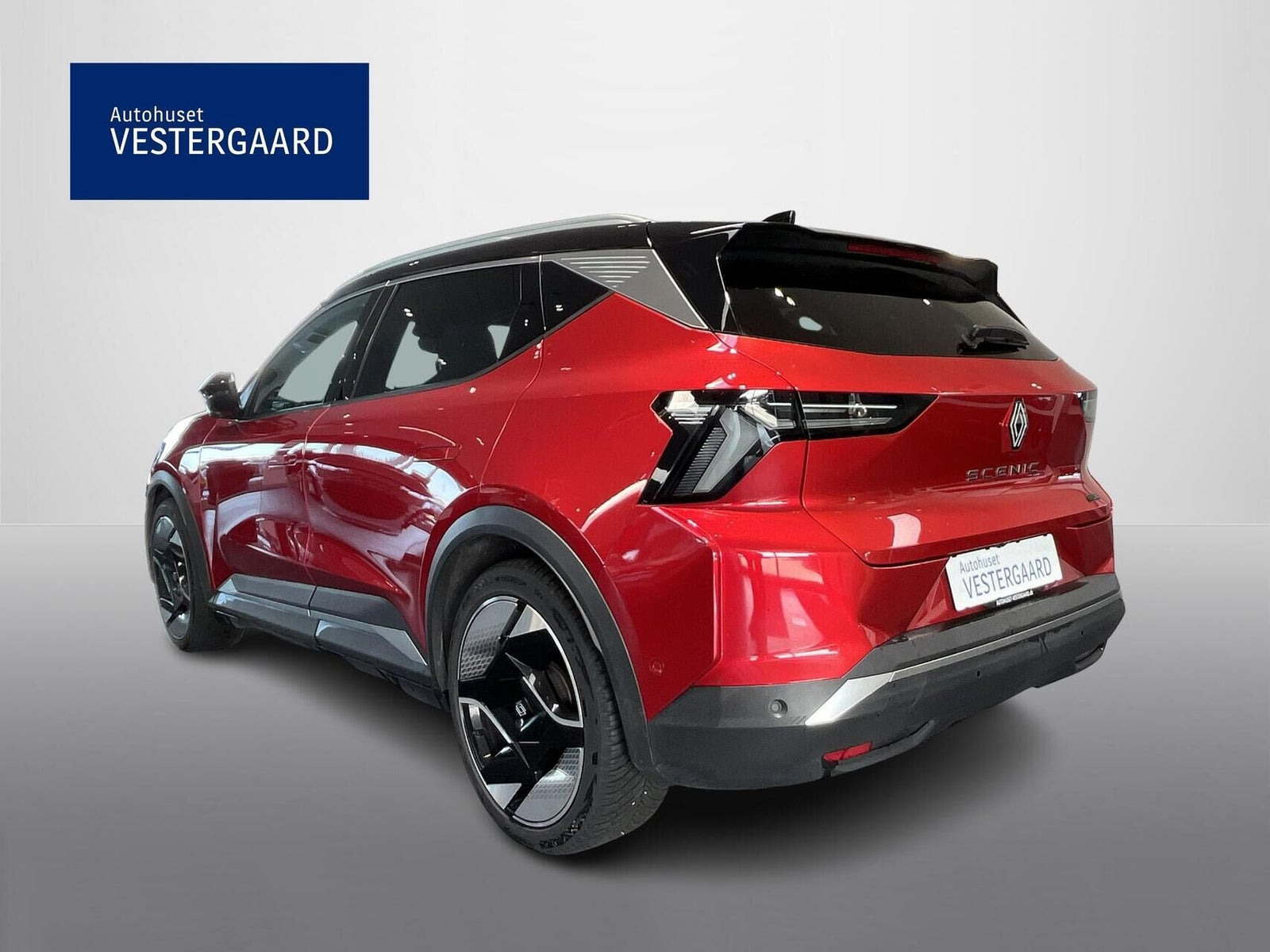 Rød Renault Scenic E-Tech fra 2025