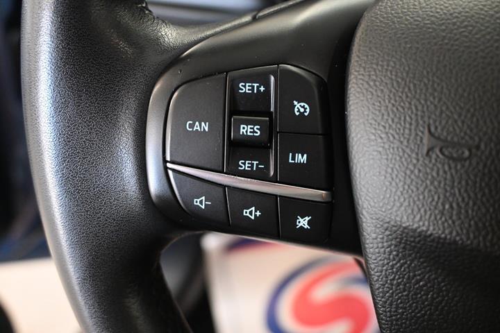 Blå Ford Focus fra 2020