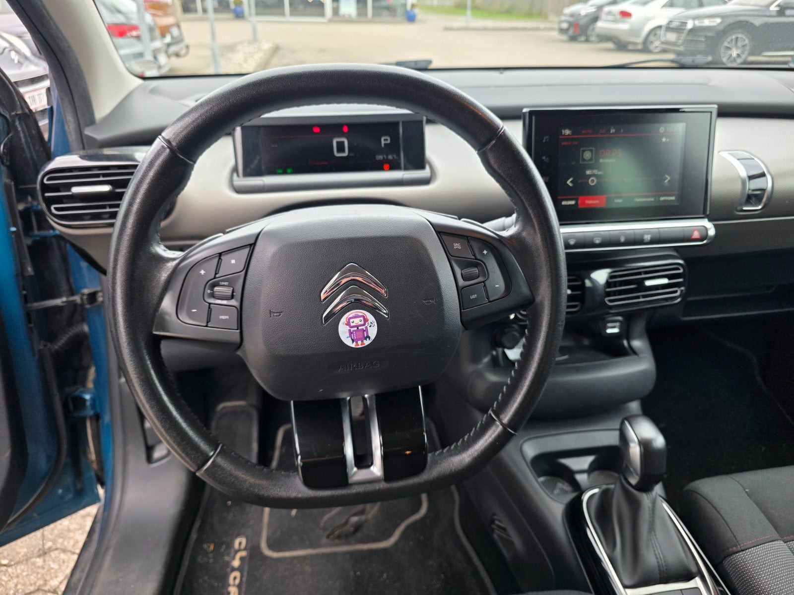 Blå Citroën C4 Cactus fra 2018