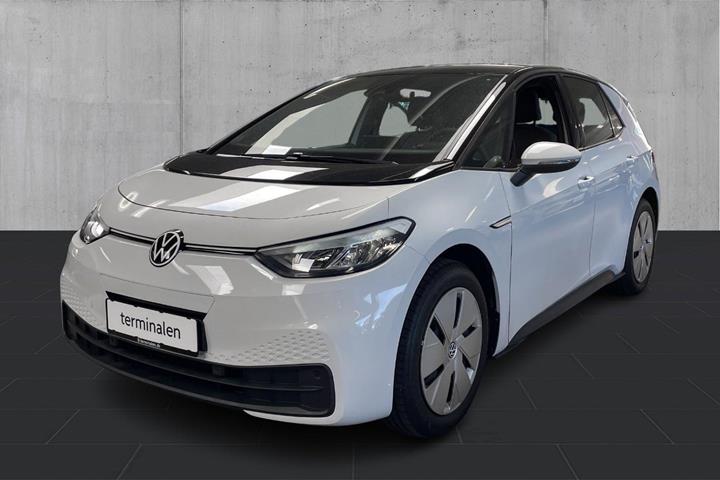 Hvid VW ID.3 fra 2022