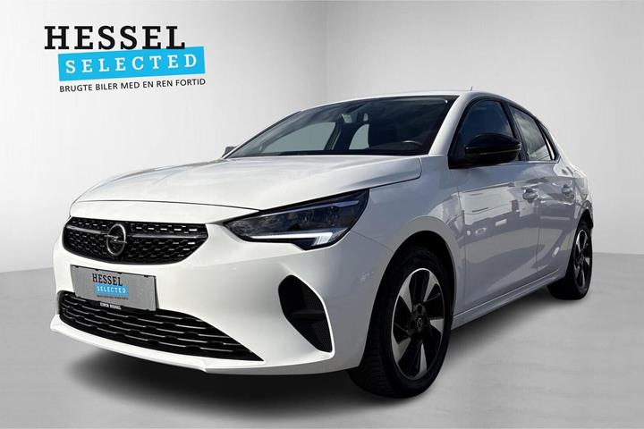Hvid Opel Corsa-e fra 2021