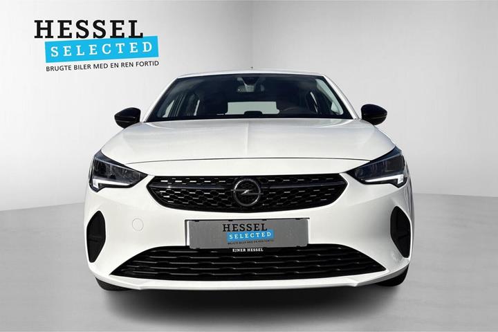 Hvid Opel Corsa-e fra 2021