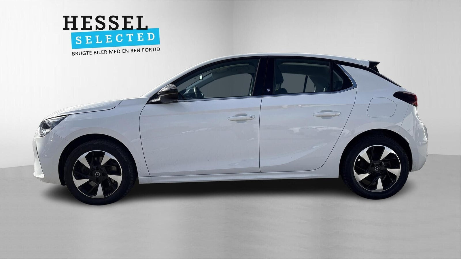 Hvid Opel Corsa-e fra 2021