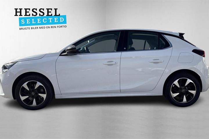 Hvid Opel Corsa-e fra 2021